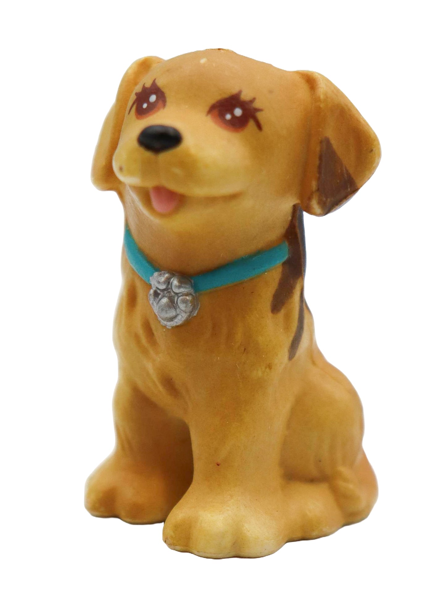 1993 Kenner Littlest Pet Shop Splash Happy Puppies Brown Dog