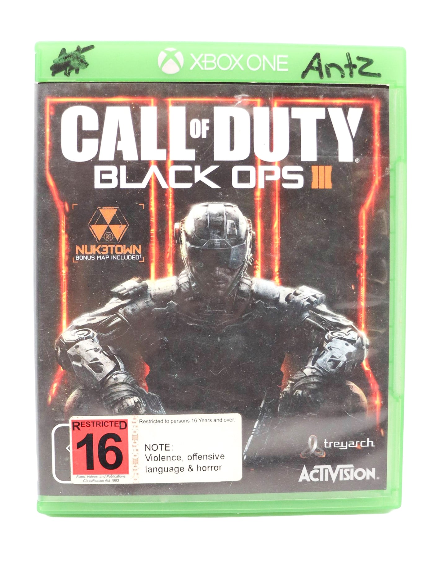Xbox One Call Of Duty Black Ops III