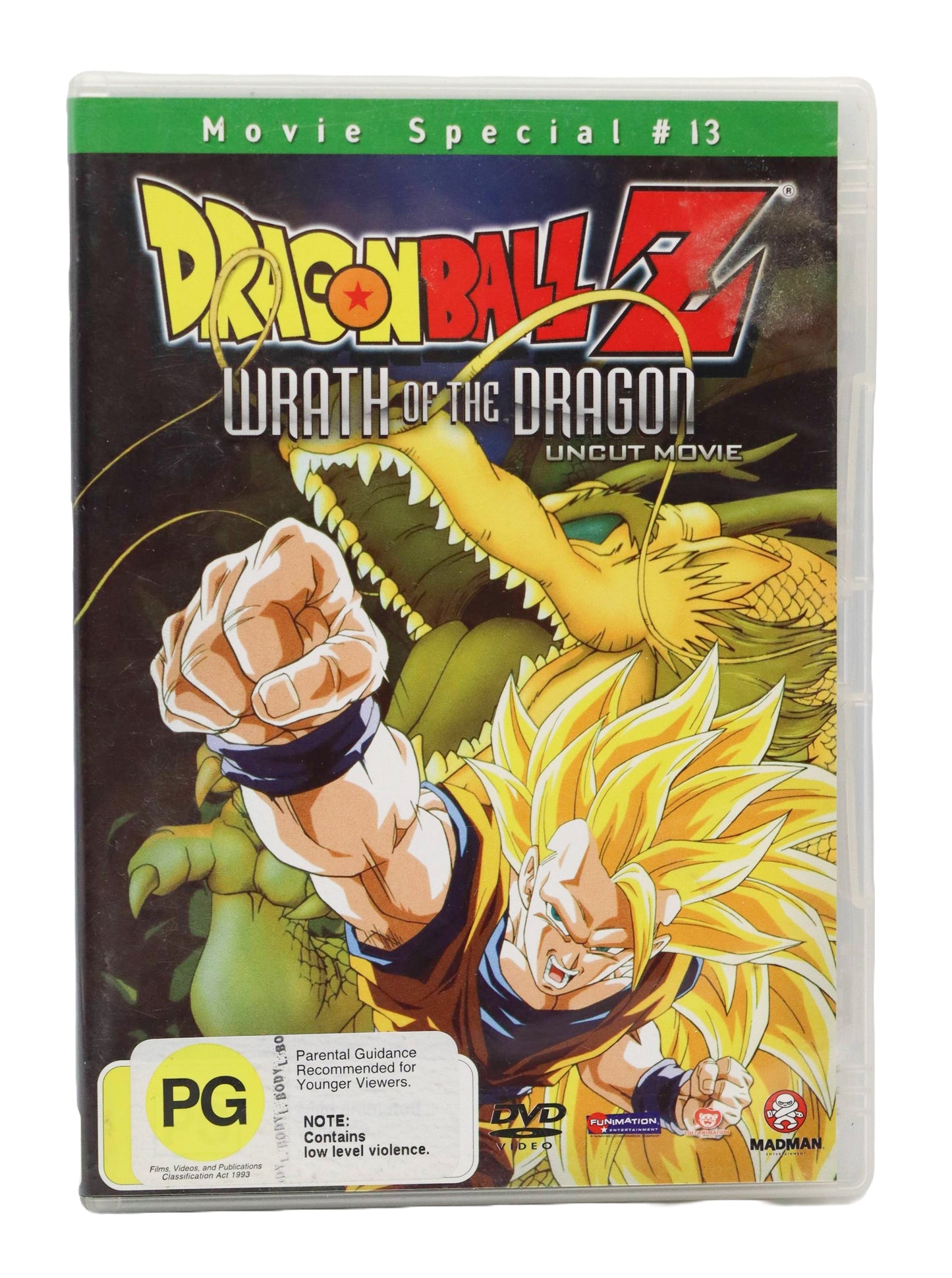 Dragon Ball Z Wrath Of The Dragon DVD