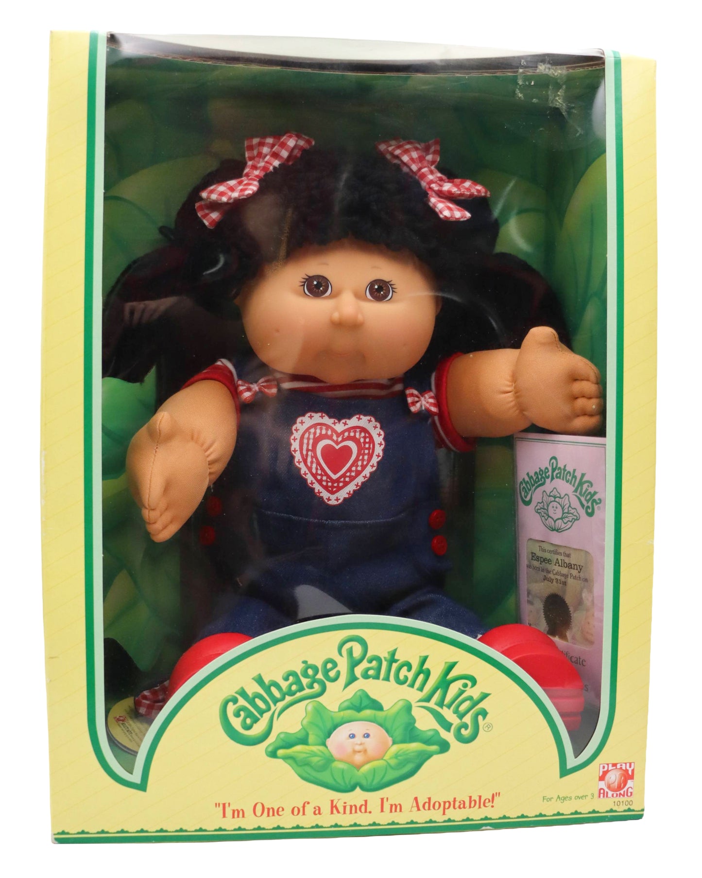 2004 Play Along Cabbage Patch Kids Espee Albany Doll In Original Box
