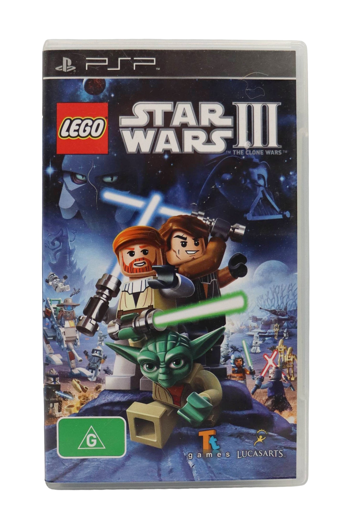 PSP PlayStation Lego Star Wars III The Clone Wars