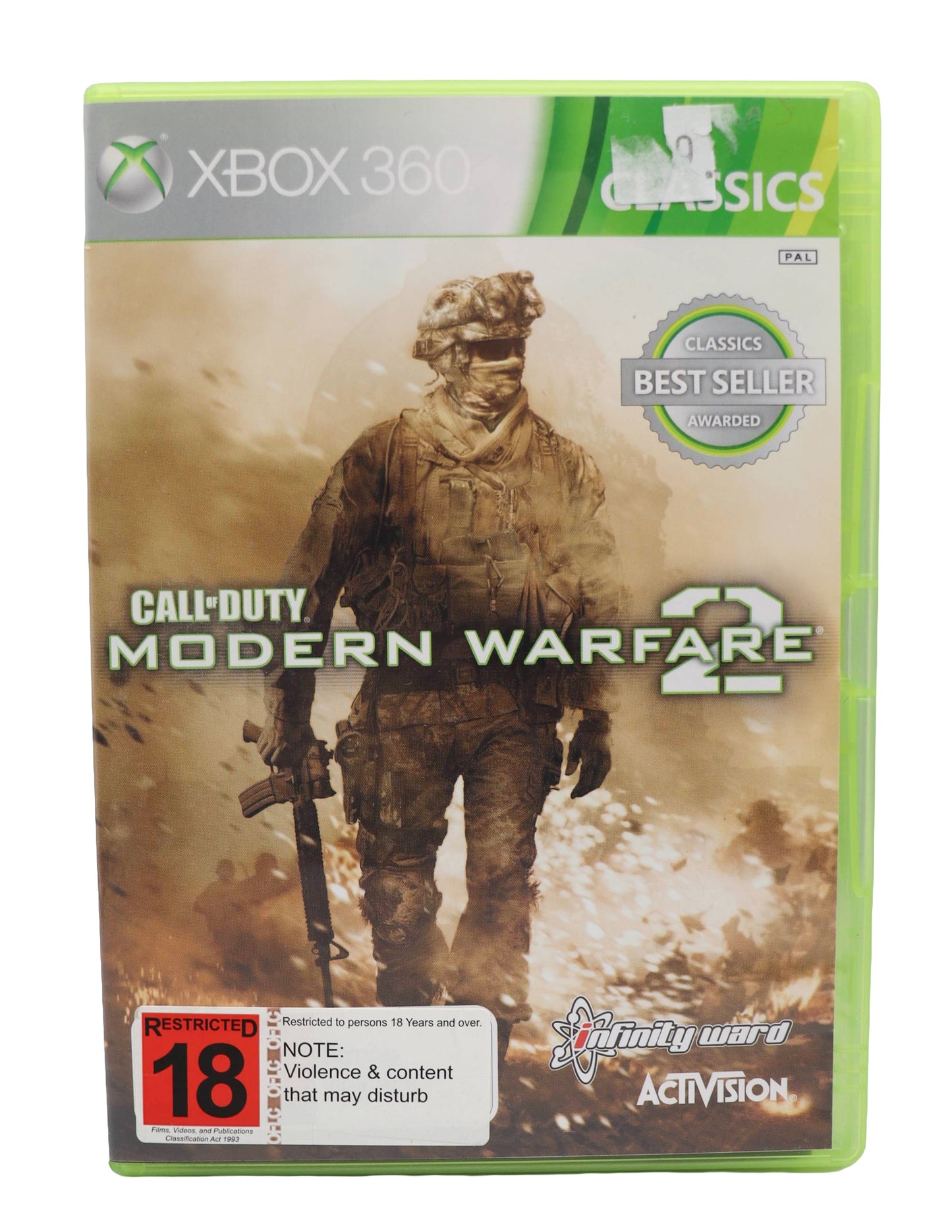 Xbox 360 Call Of Duty Modern Warfare 2