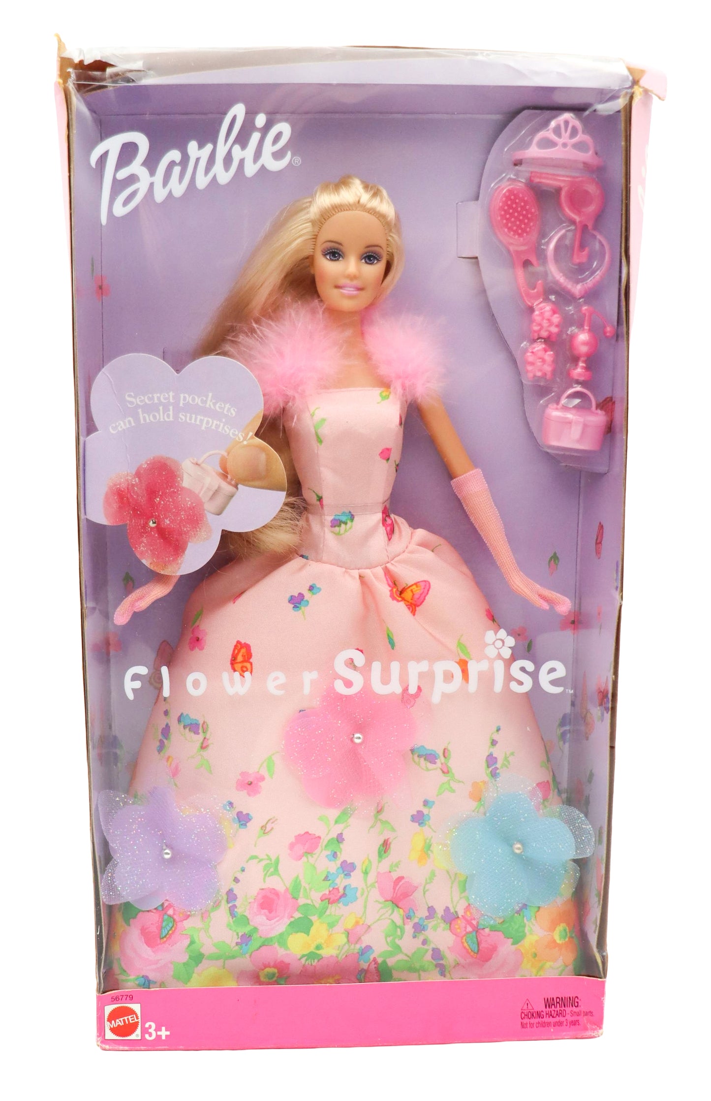 2002 Mattel Barbie Flower Surprise