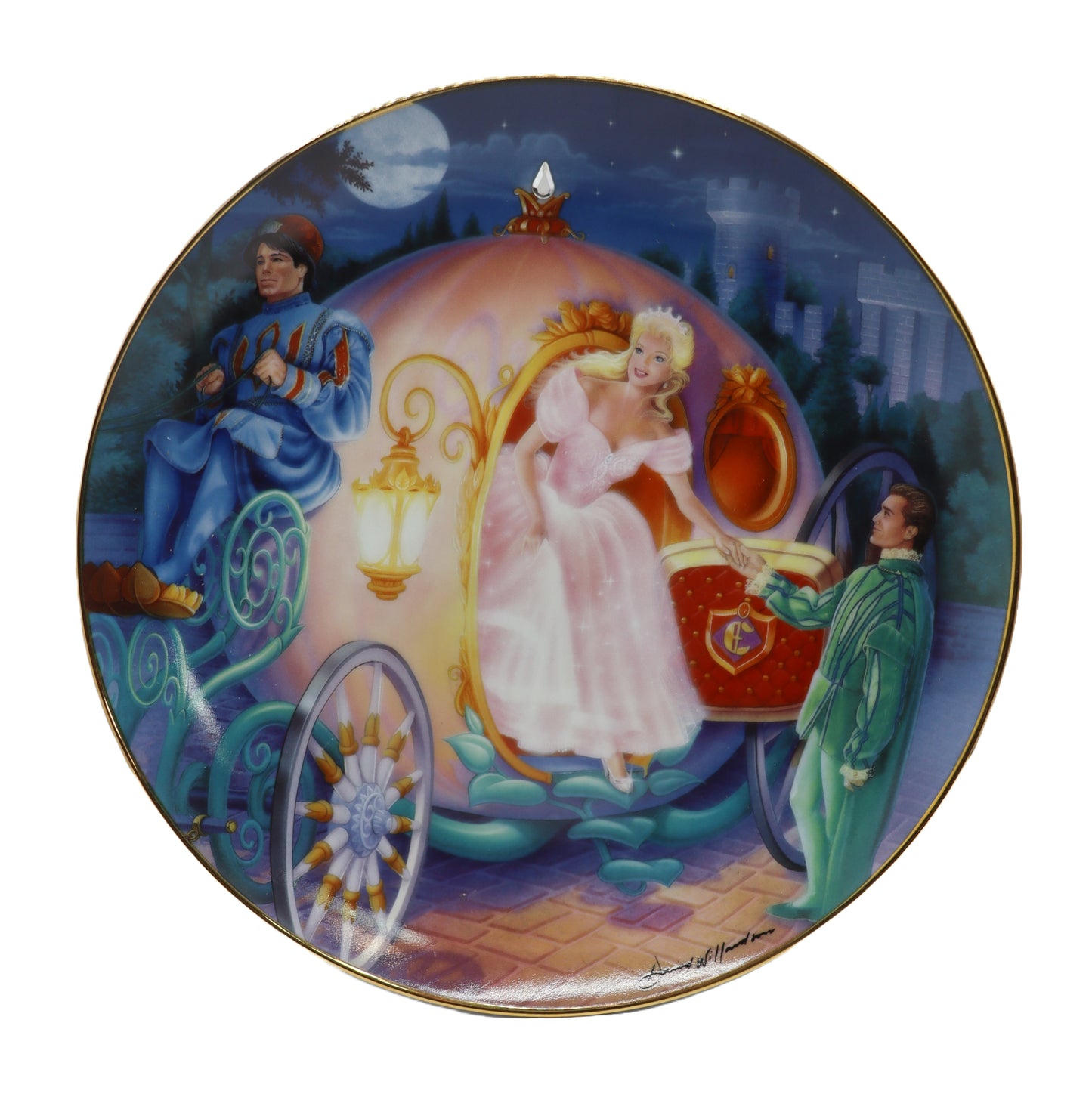 Franklin Mint Cinderella Decorative Plates