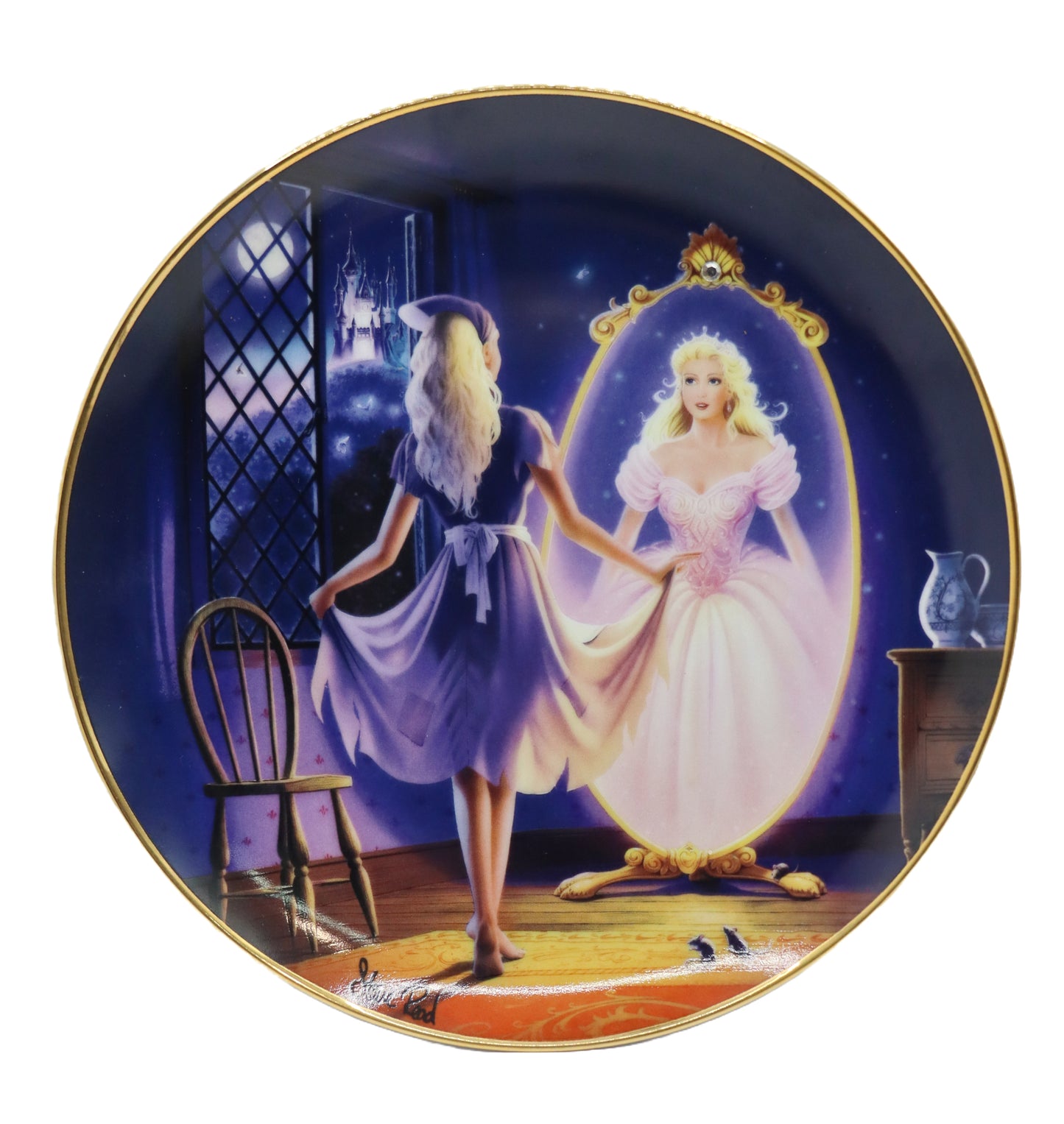 Franklin Mint Cinderella Decorative Plates