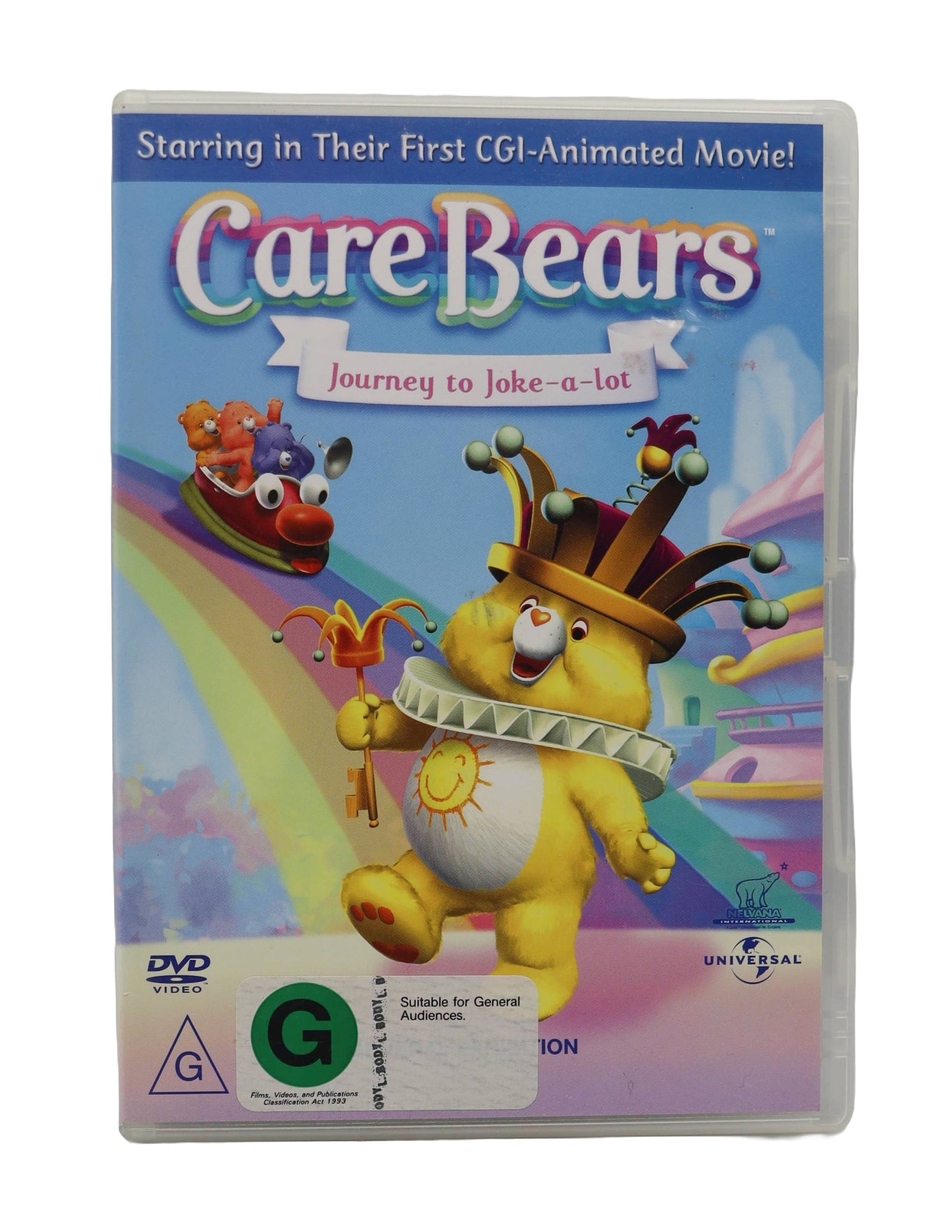 2004 Care Bears Journey To Joke-A-Lot DVD