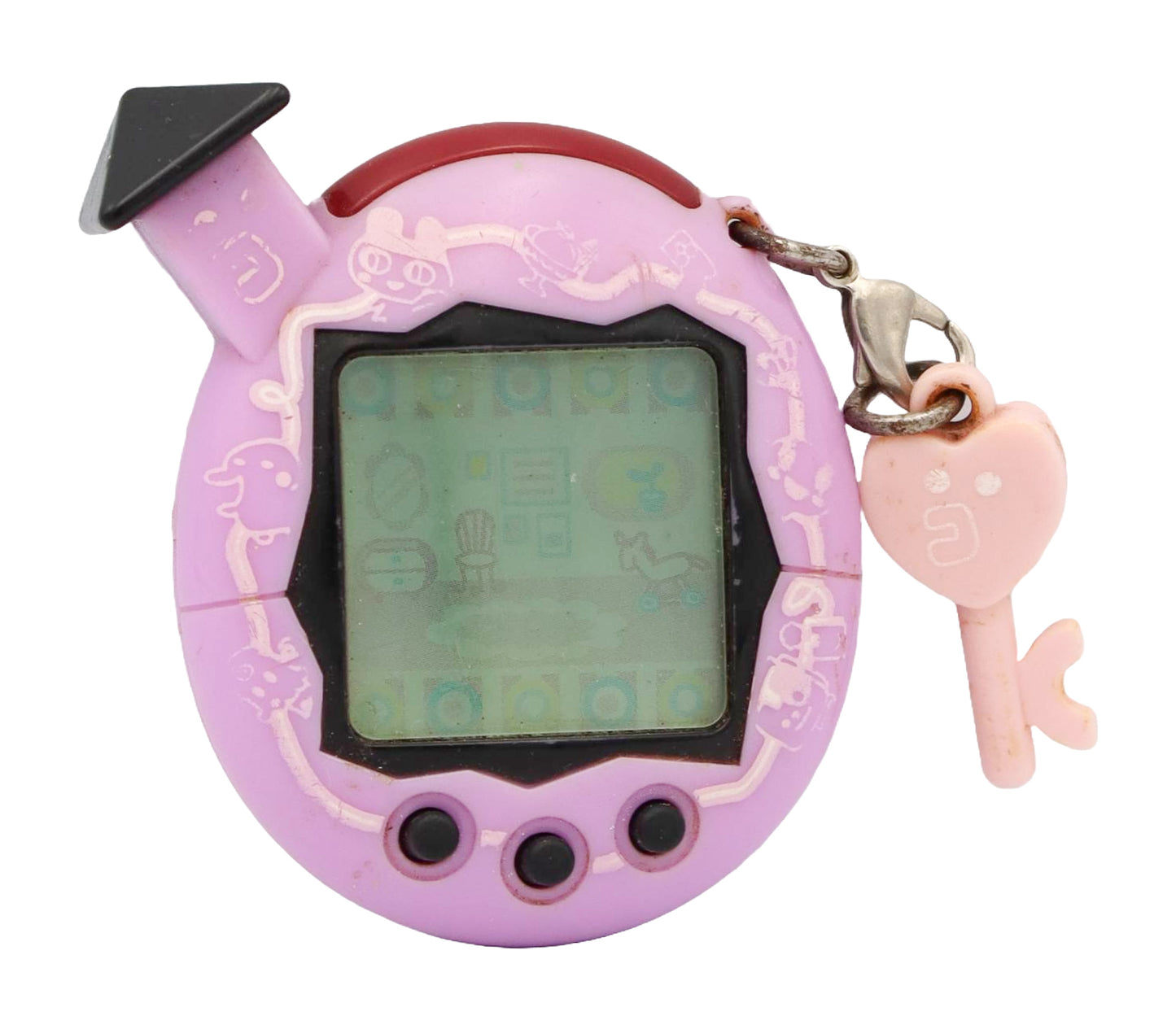2008 Tamagotchi V5 Famlitchi Purple Ribbon