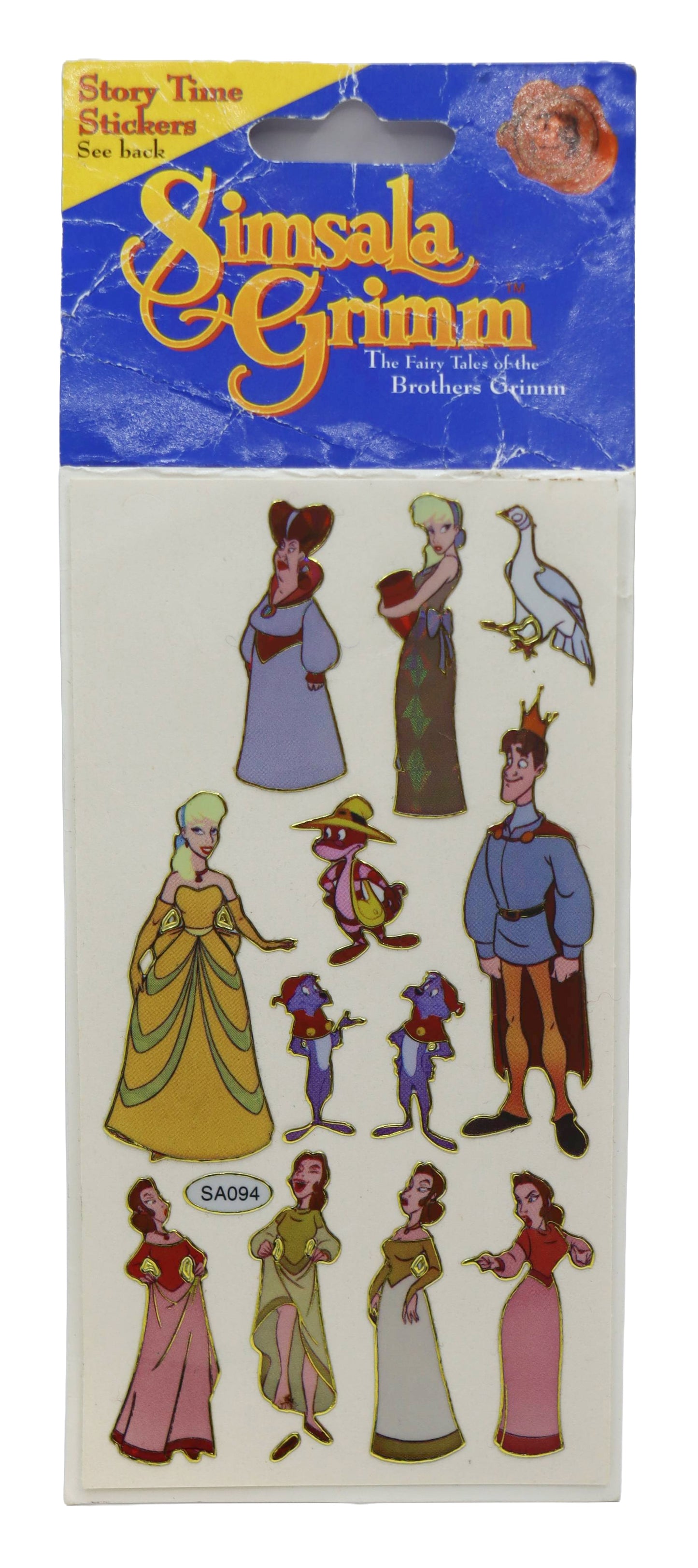 Simsala Grimm The Fairytales Of The Brothers Grimm Stickers