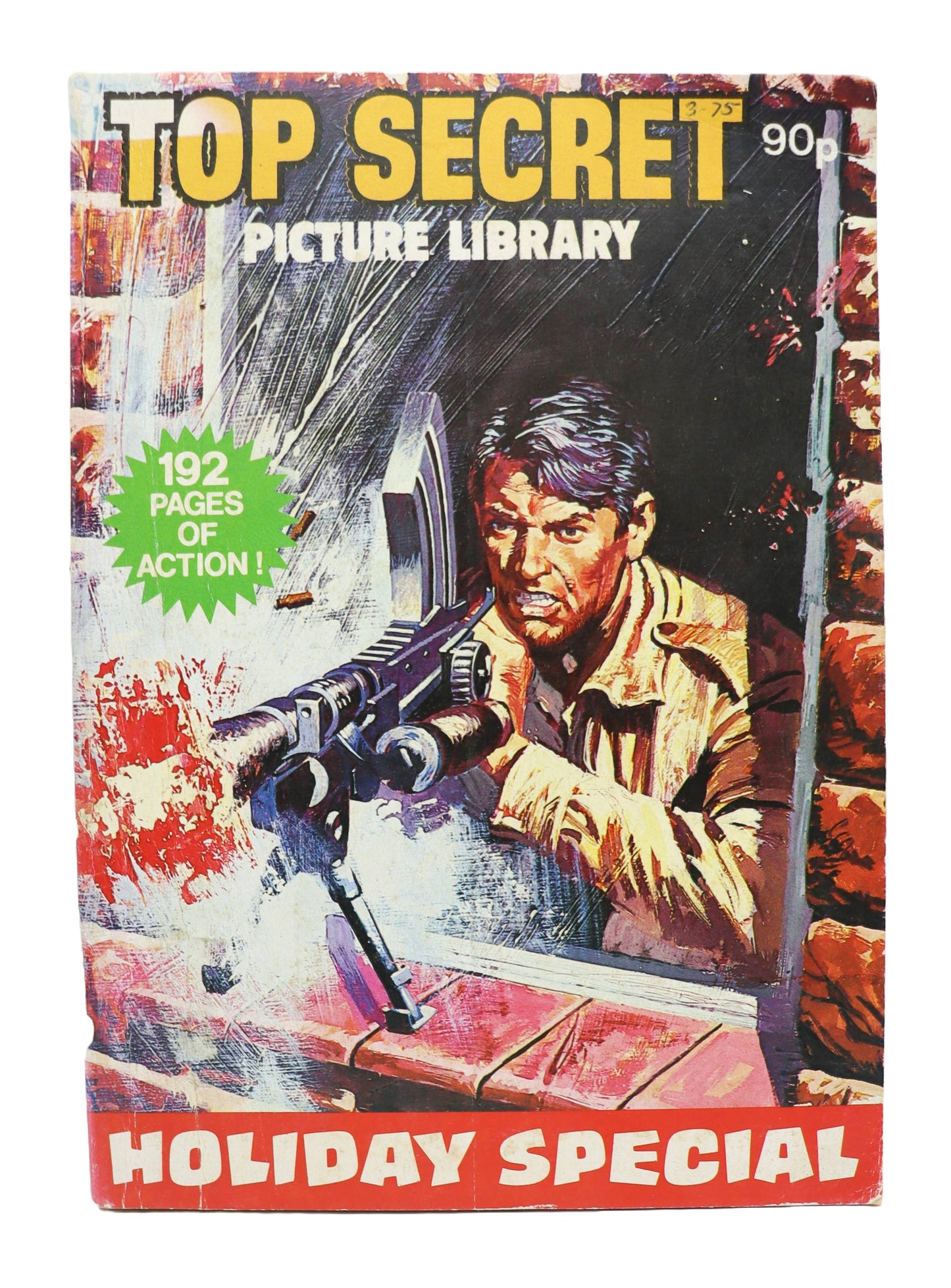 1980s Top Secret Picture Library Holiday Special Graphic novel book