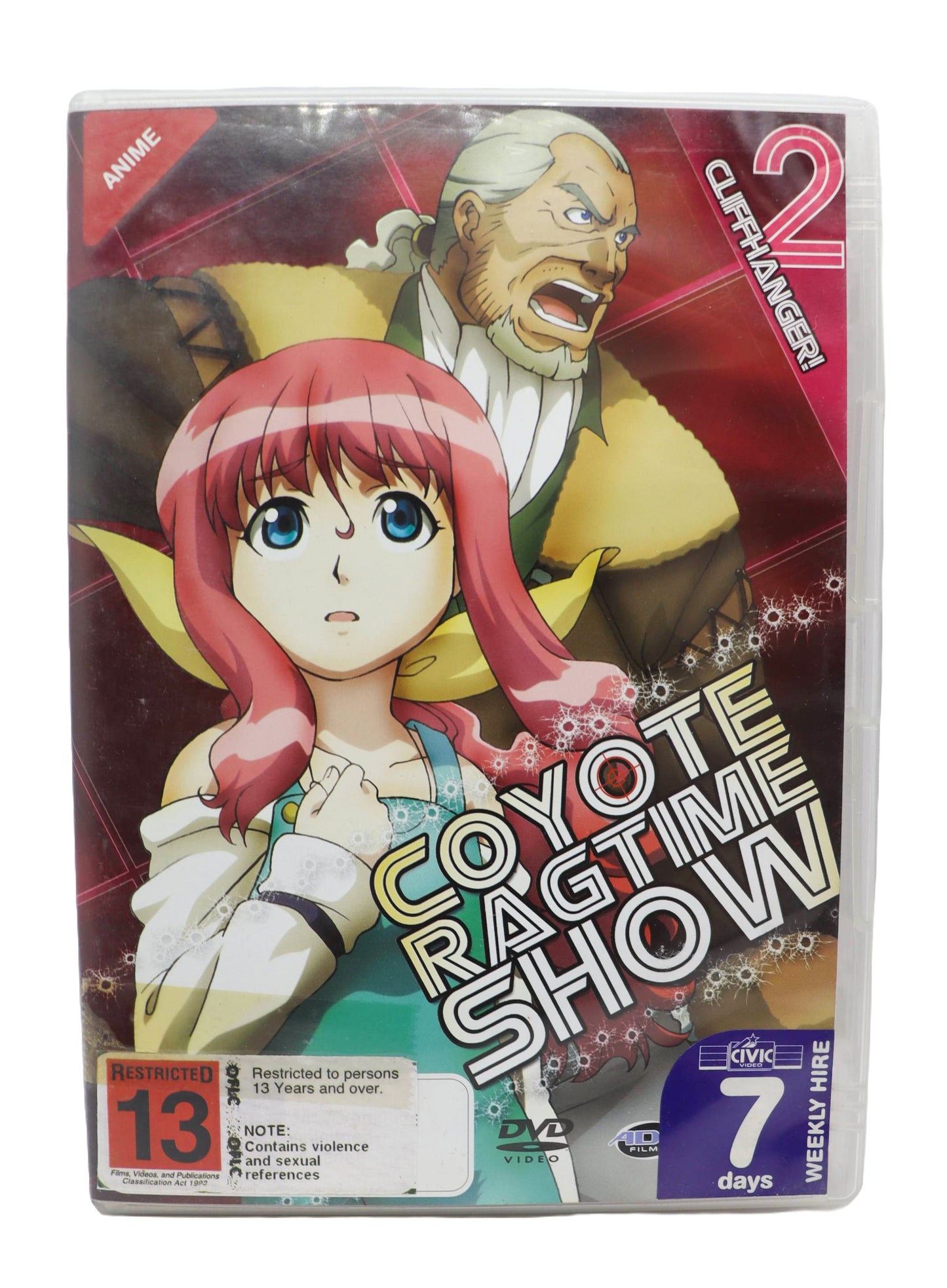 Coyote Ragtime Show 2 Cliffhanger DVD