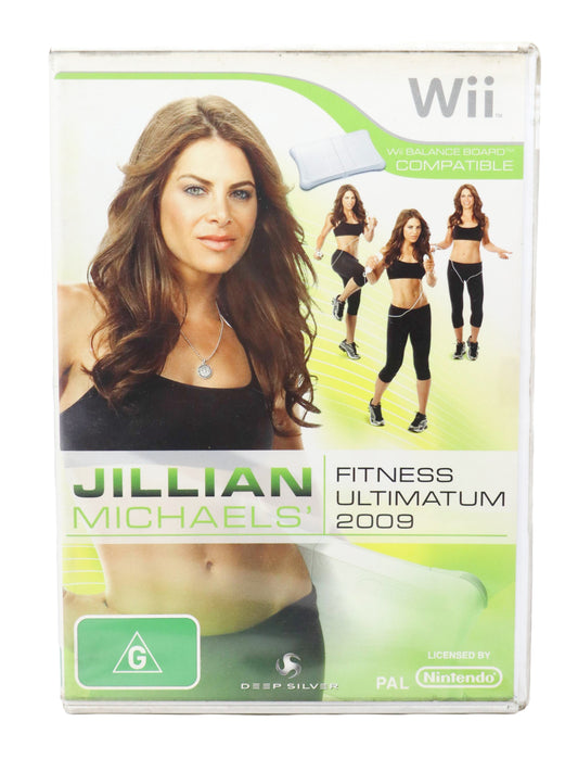 Nintendo Wii Jillian Michaels Fitness Ultimatum 2009