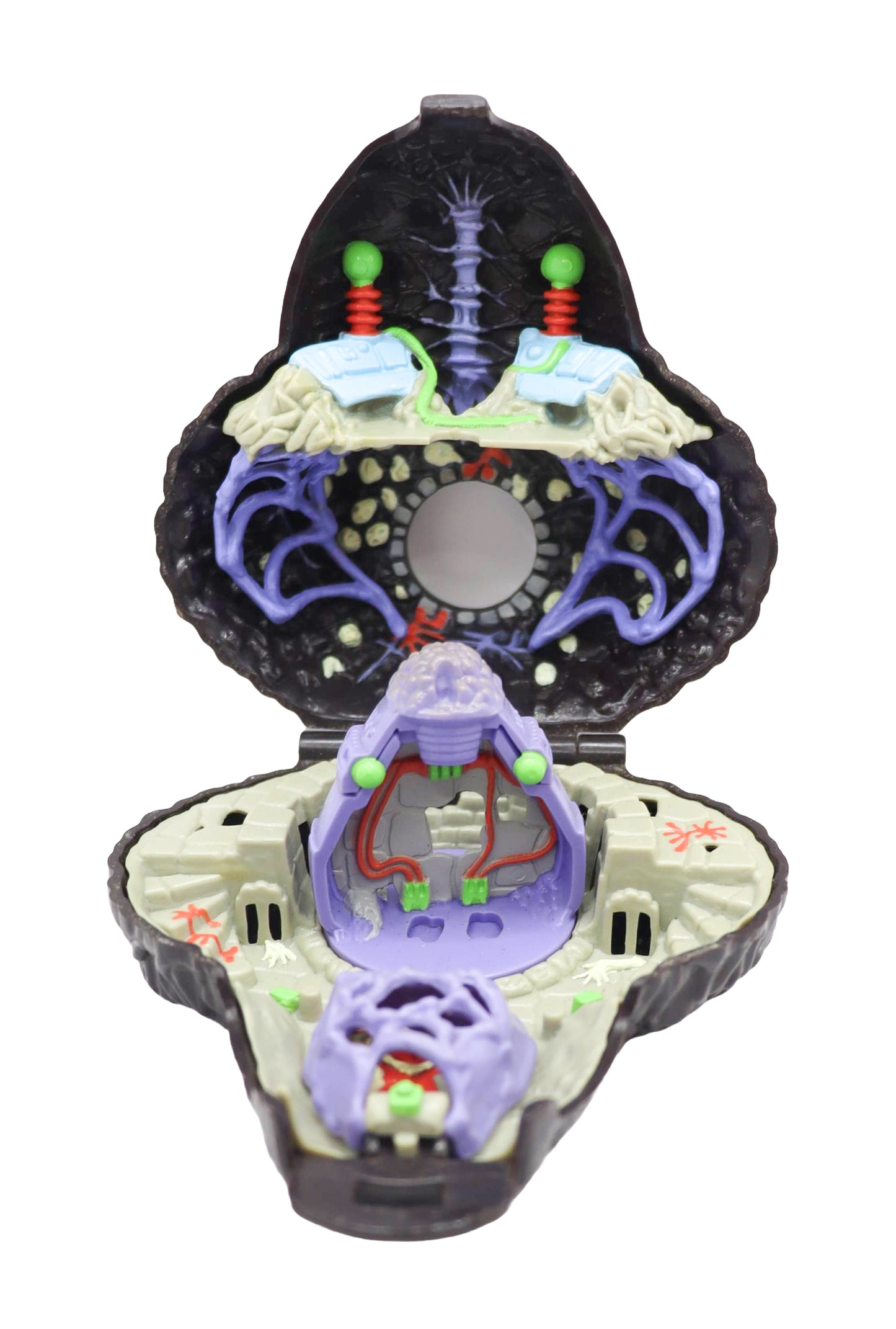 1992 Mighty Max Trapped by Arachnoid (like Polly Pocket)
