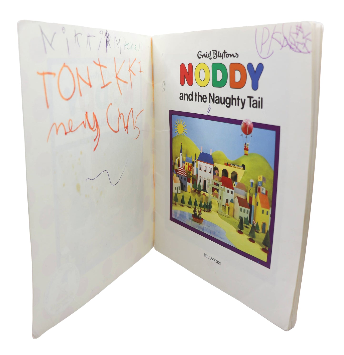 Noddy And The Naughty Tail Book