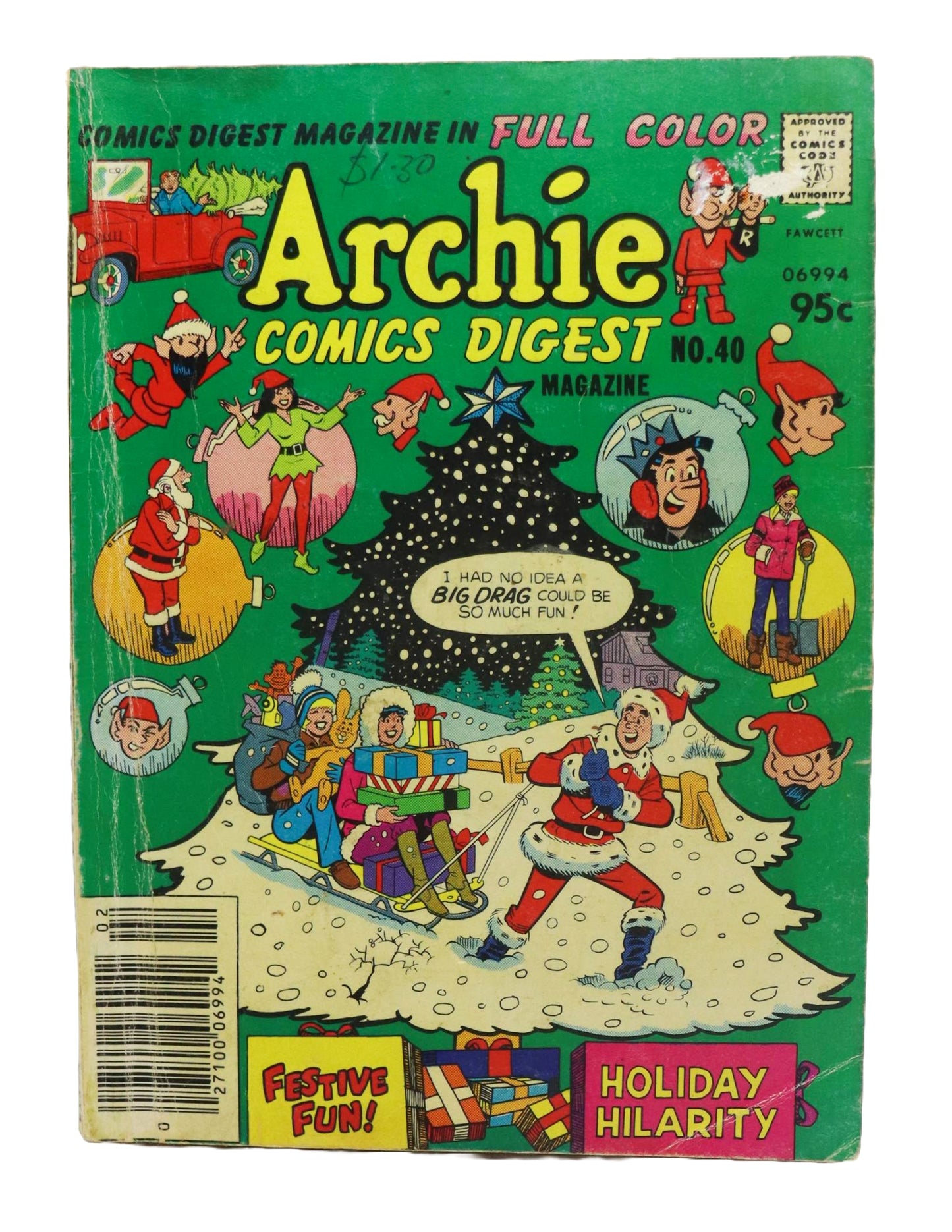 1980s Archie Comics Digest No. 40 Comic Book