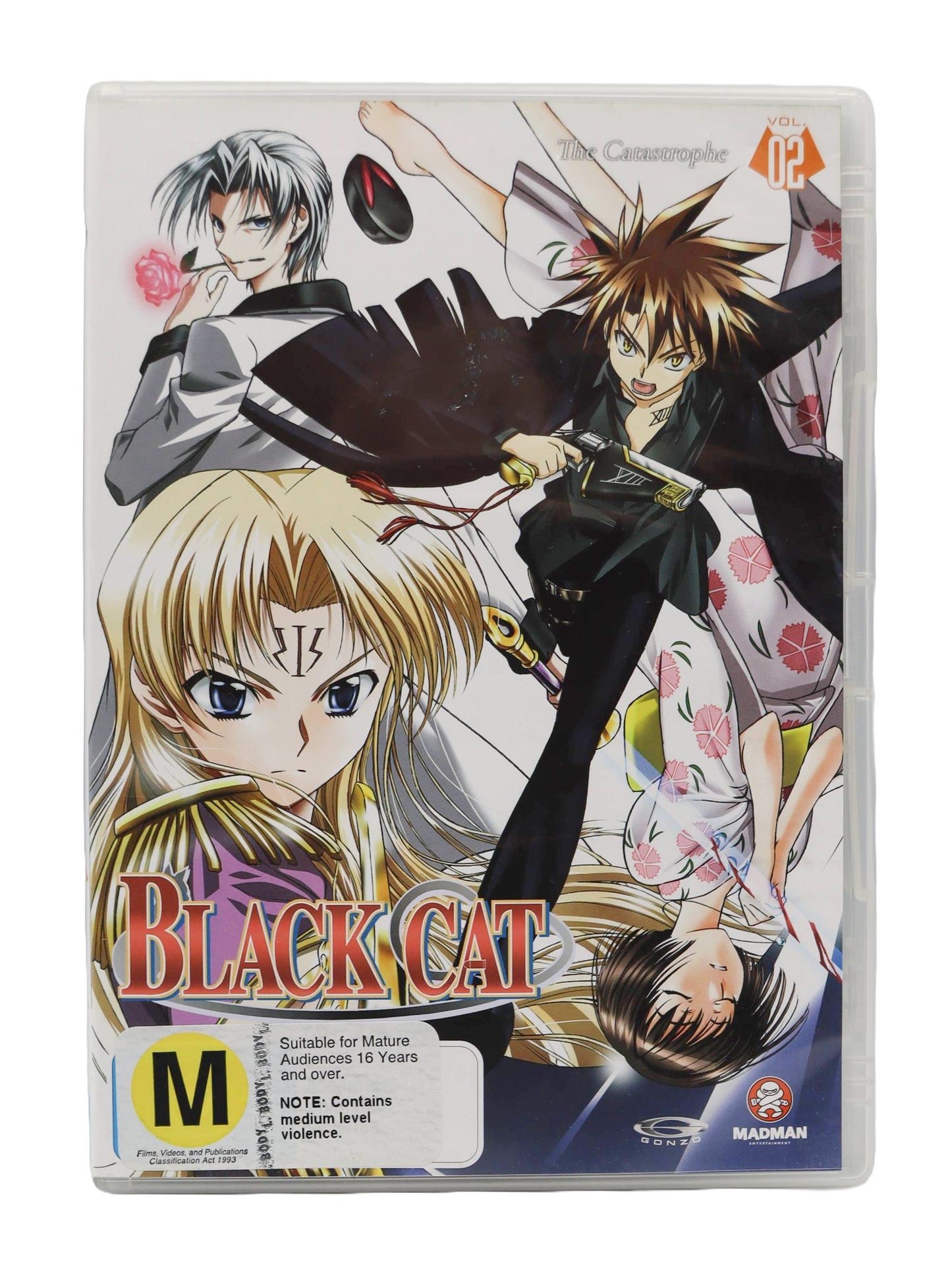 Black Cat The Catastrophe Volume 02 Anime DVD