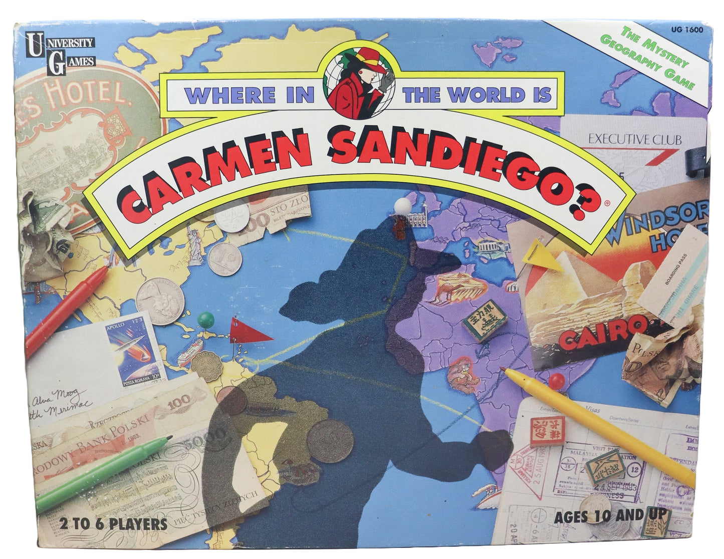 1992 Where in the world is Carmen Sandiego? Boardgame