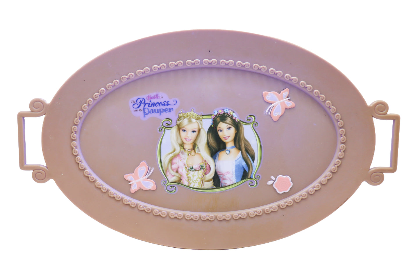 Vintage Mattel Barbie Princess And The Pauper Serving Tray