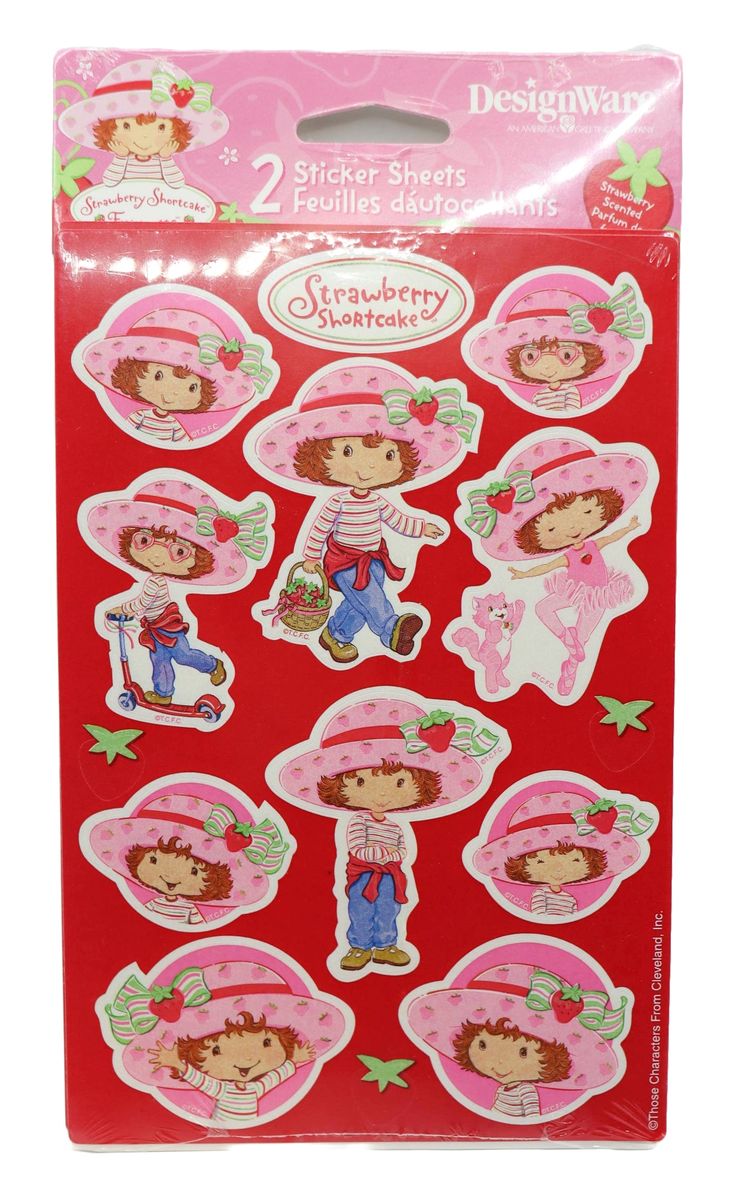 2000s Designware Strawberry Shortcake Stickers
