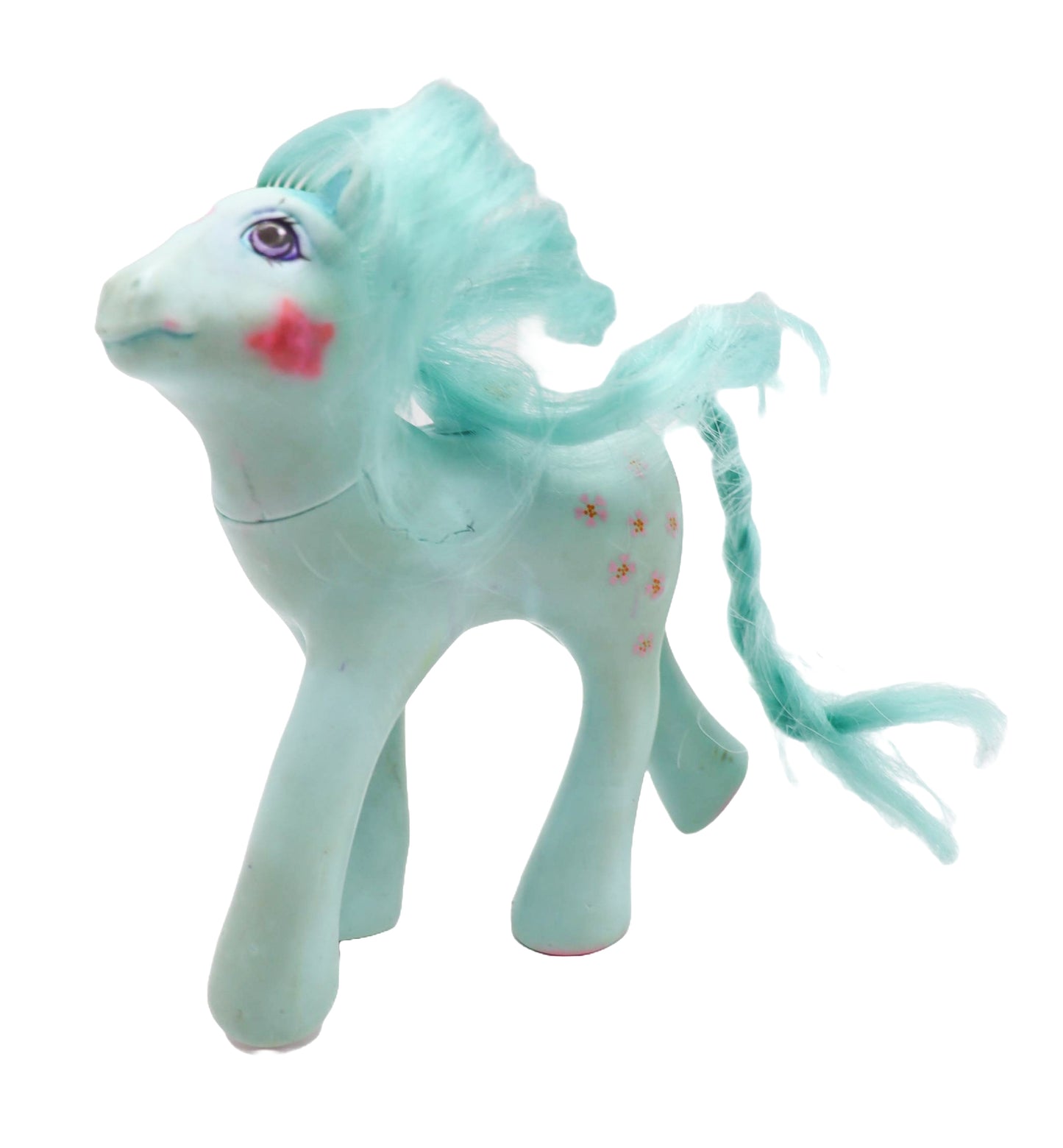 1980s G1 My Little Pony flutter Pony peach Blossom