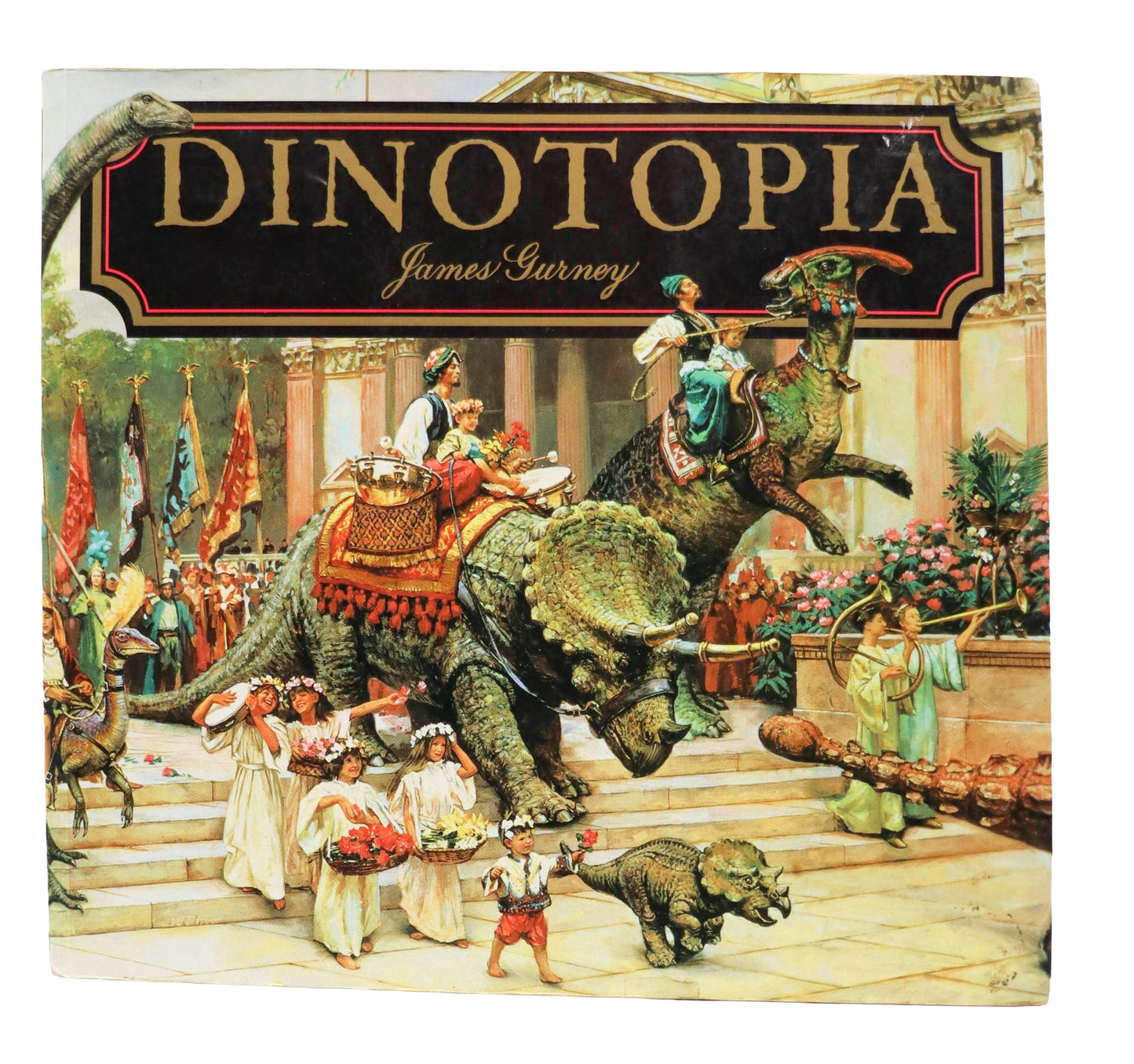 1992 Dinotopia A Land Apart From Time Book