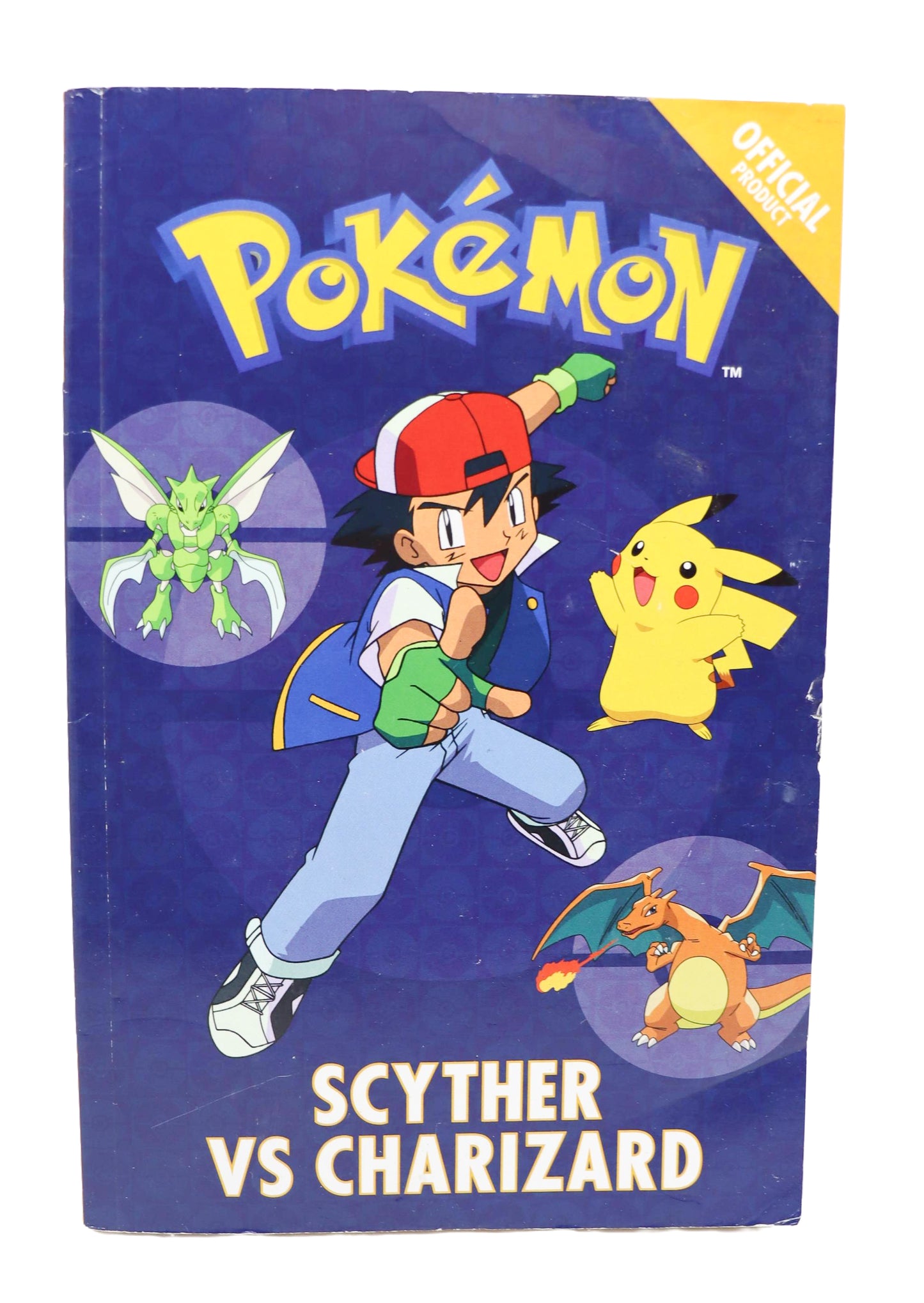 Pokemon Scyther VS Charizard Book