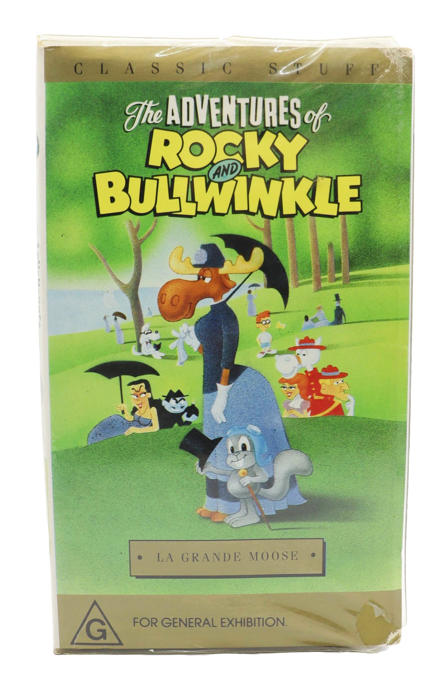 The Adventures Of Rocky And Bullwinkle La Grande Moose VHS