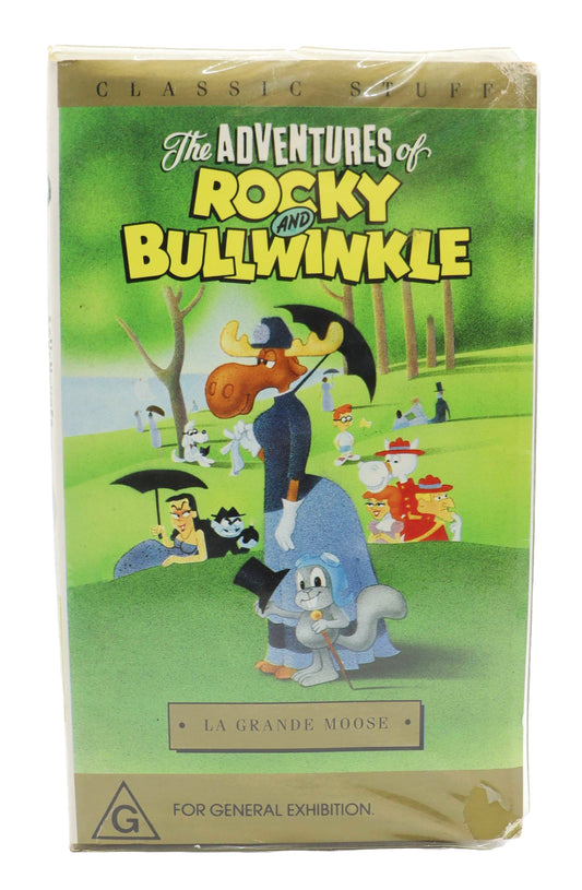 The Adventures Of Rocky And Bullwinkle La Grande Moose VHS
