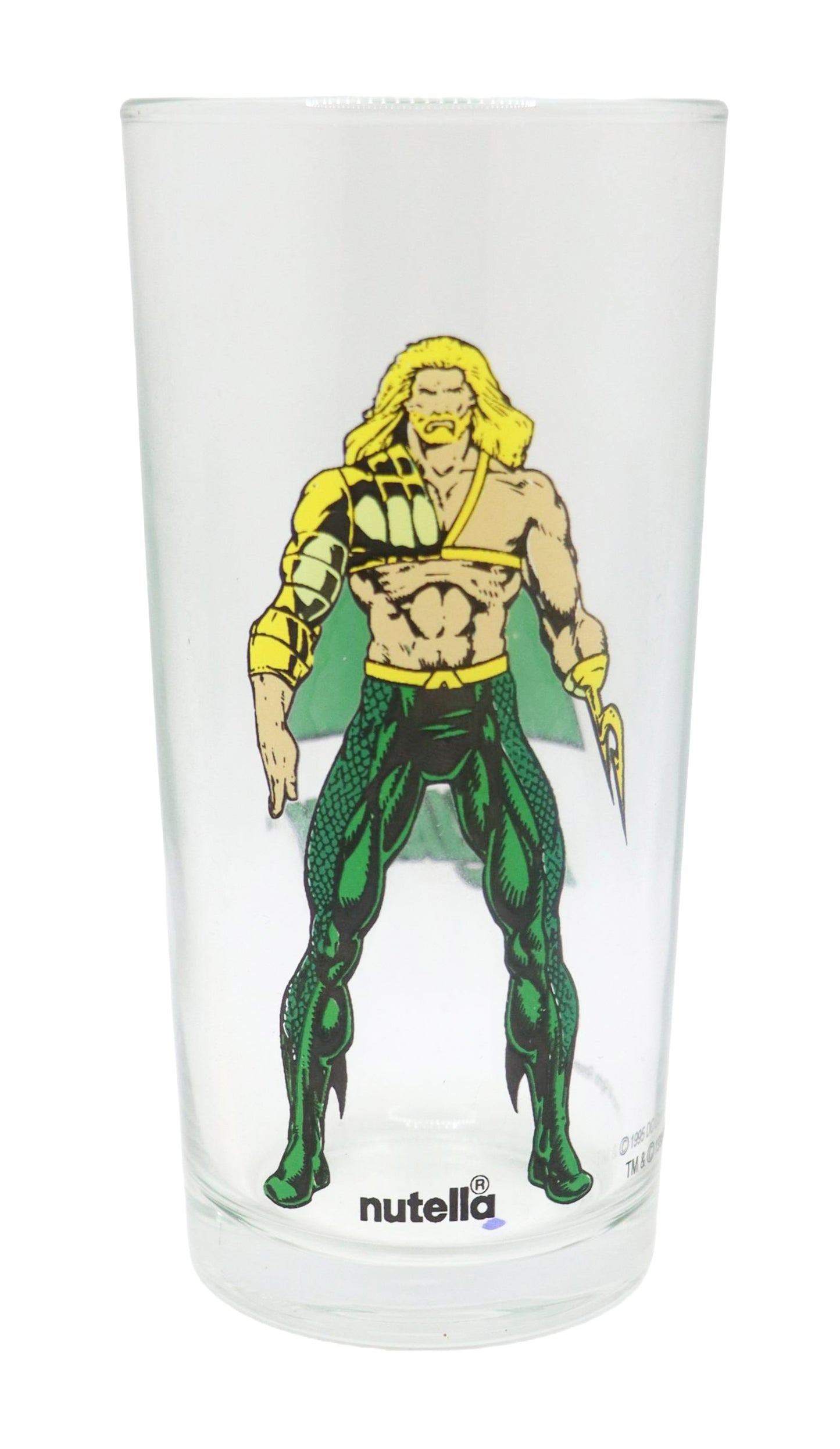 1995 Nutella DC Comics Aquaman Glass