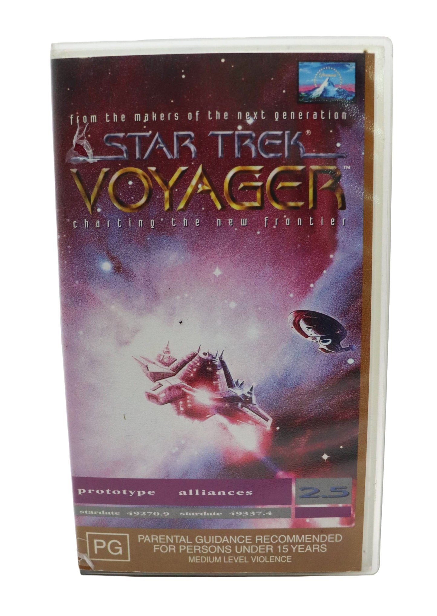Star Trek Voyager 2.5 VHS