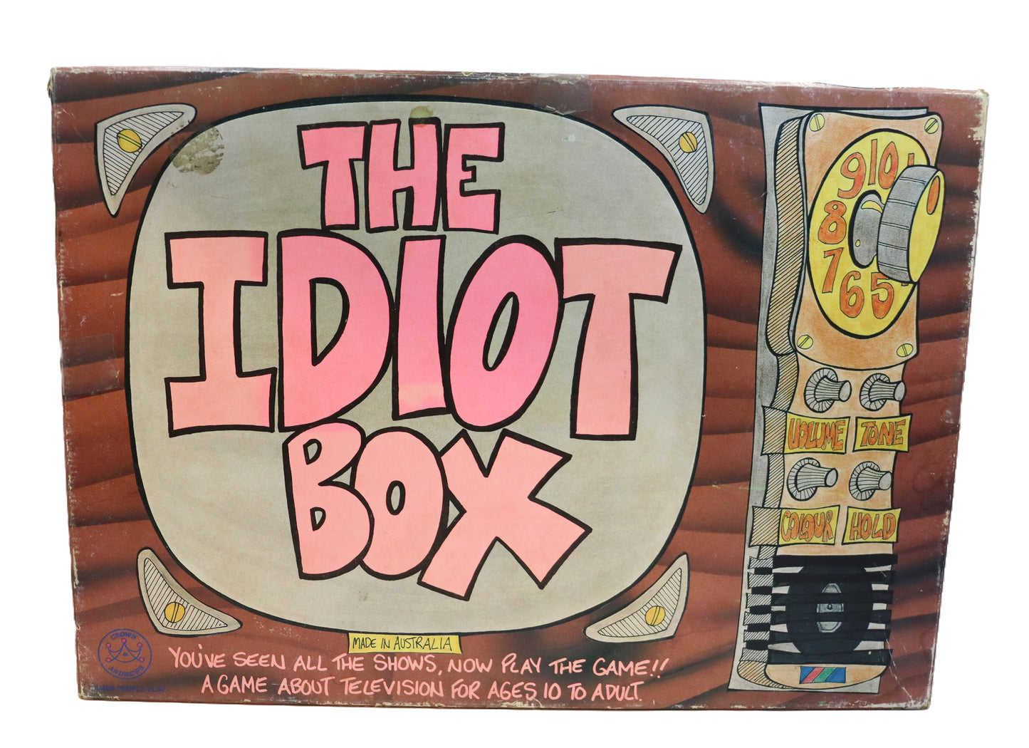 1988 The Idiot Box Boardgame