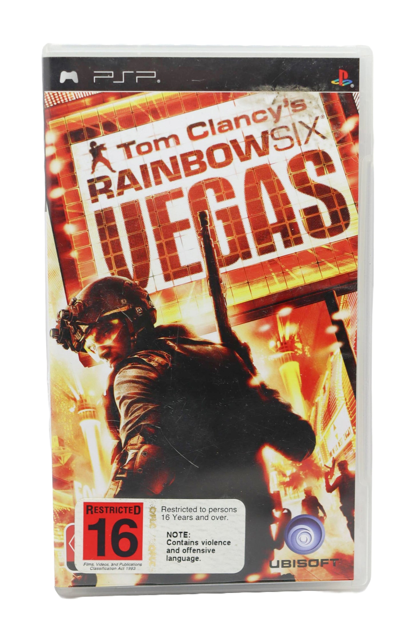 PlayStation Portable PSP Tom Clancy's Rainbow Six Vegas