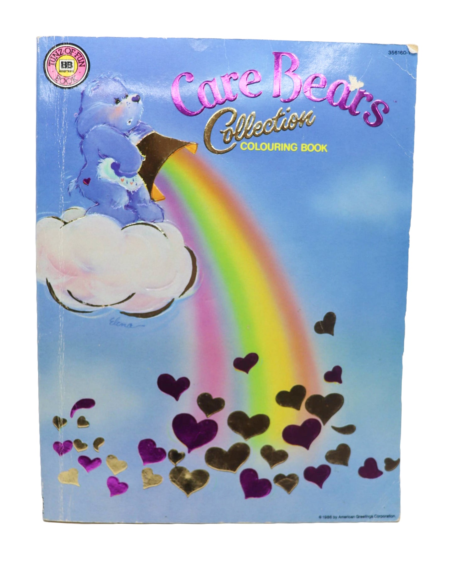 1980s Care Bears Collection Coloring Book