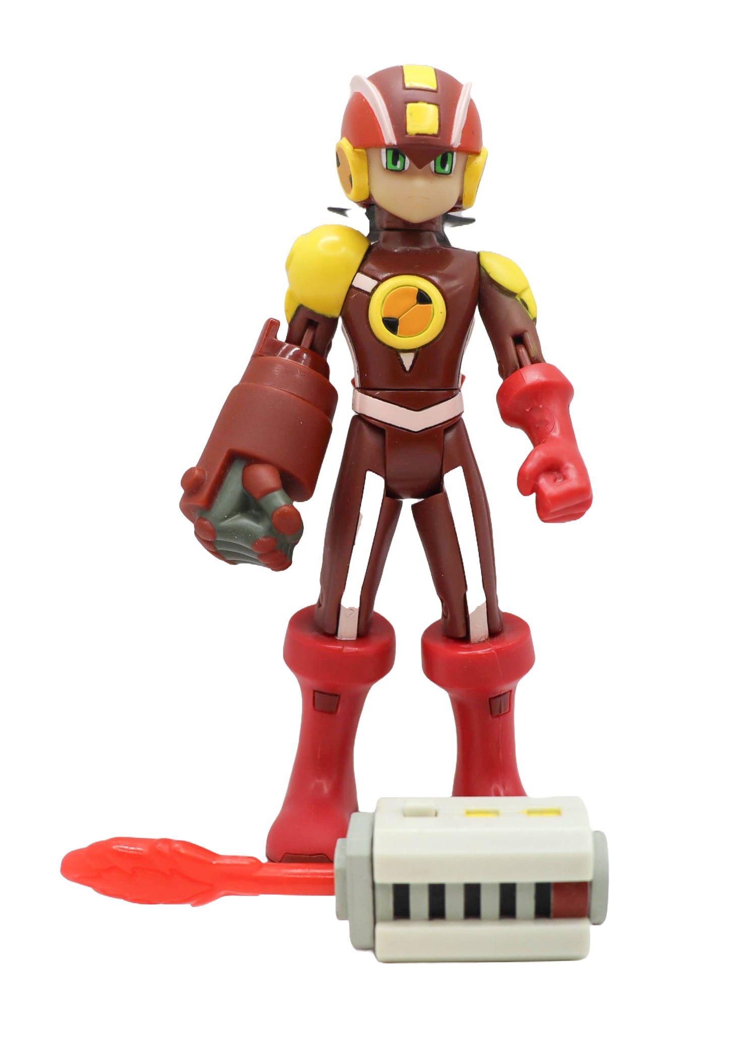 2004 Mattel Mega Man Battle Network HeatGuts Figure