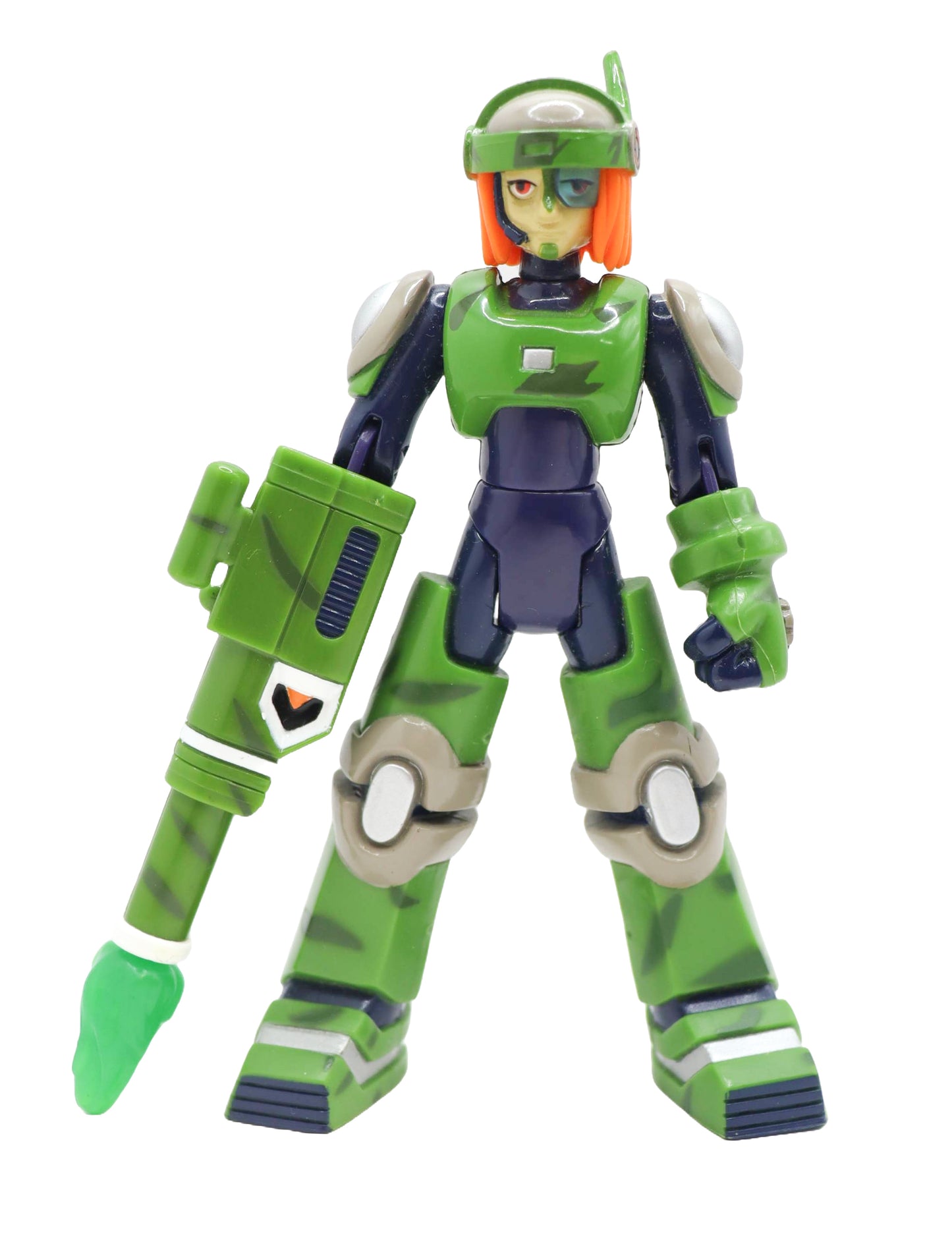 2004 Mattel Mega Man Battle Network Search Man Figure