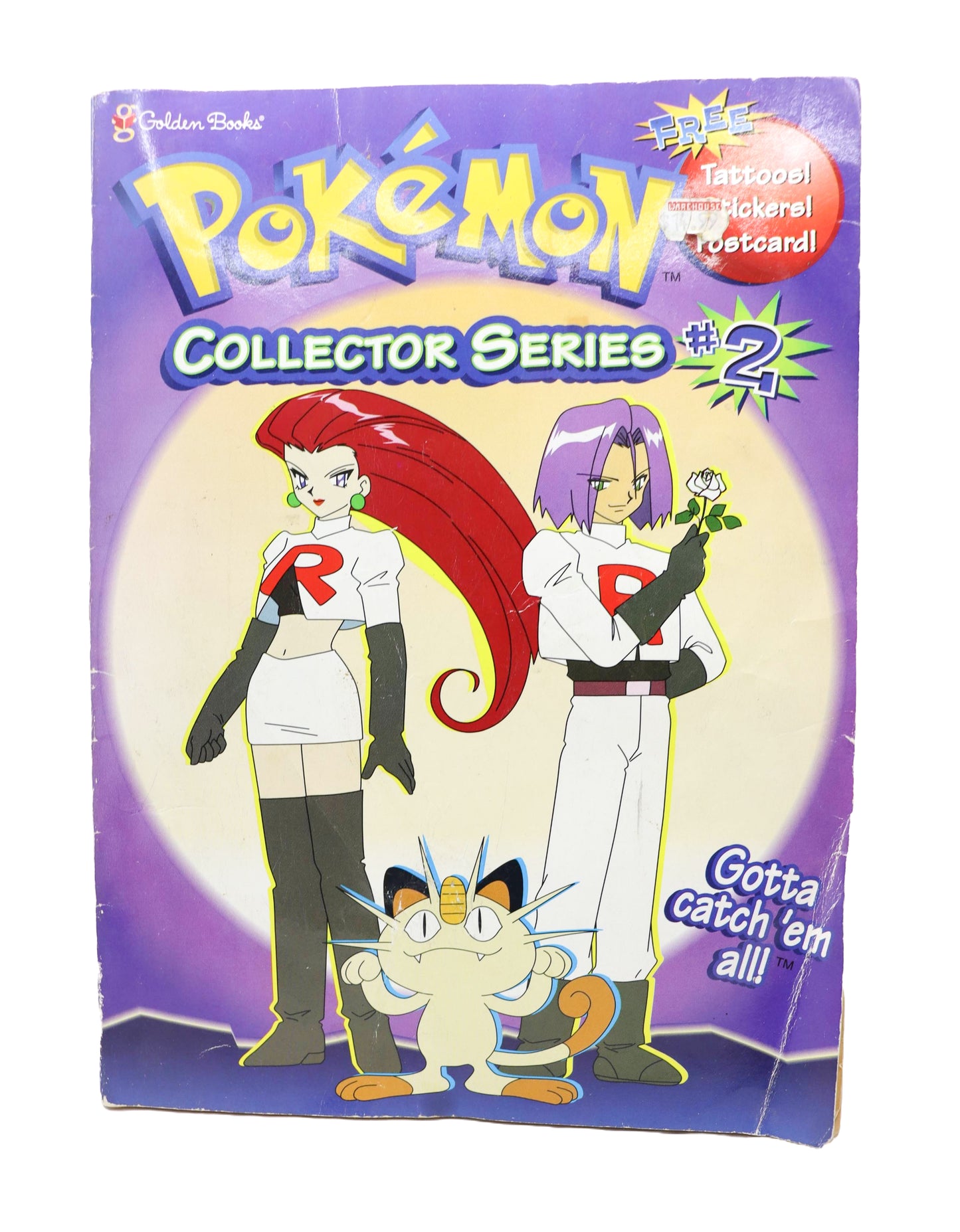 1990s Pokemon Collector Series #2 Coloring Book Used