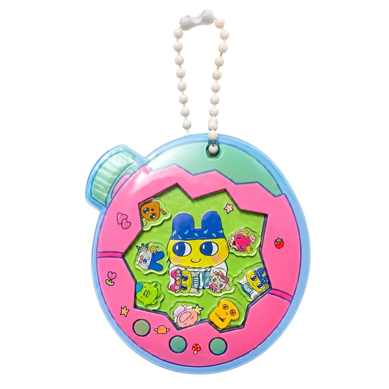 Tamagotchi Acrylic Shaker Keychain – Brand New