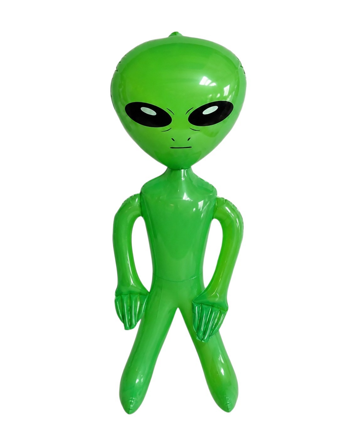 Large Green Inflatable Alien 83cm – Brand New