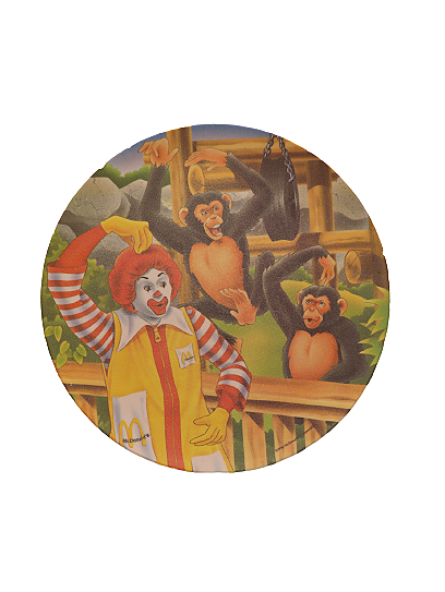 1996 McDonald's Collectors plate Zoo