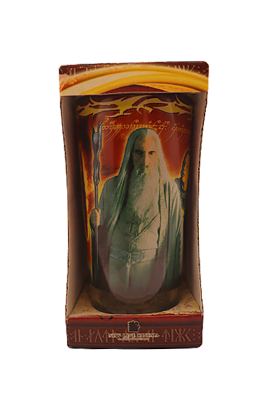 Lord of the Rings Saruman glass boxed