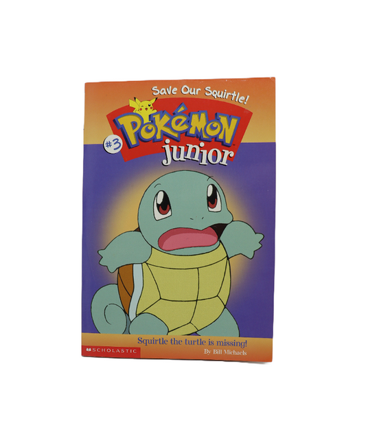 2000 Pokemon Junior - Save our Squirtle novel