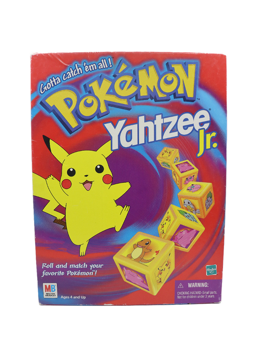 1999 MB Pokemon Yahtzee Jr.