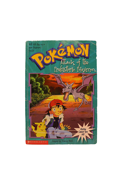 1999 Pokemon - Attack of the prehistoric Pokemon Novel