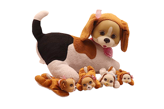 2016 Puppy Suprise Misty Beagle + 4 pups