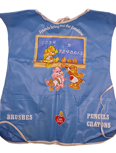 80s Care Bears art apron *rare*
