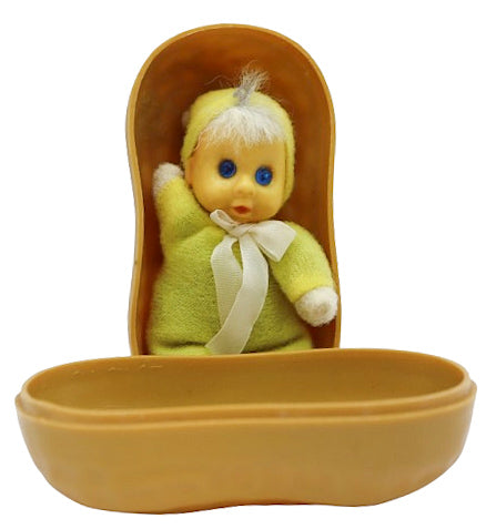 1970's Elf Tree Decoration In Peanut