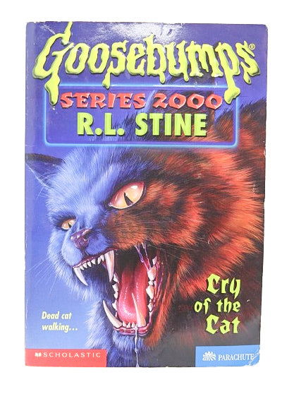 Goosebumps Series 2000 Cry Of The Cat Book