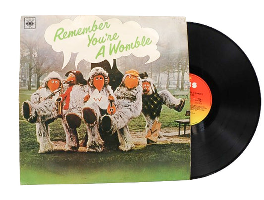 1974 CBS Inc. Remember You're A Womble Vinyl Record
