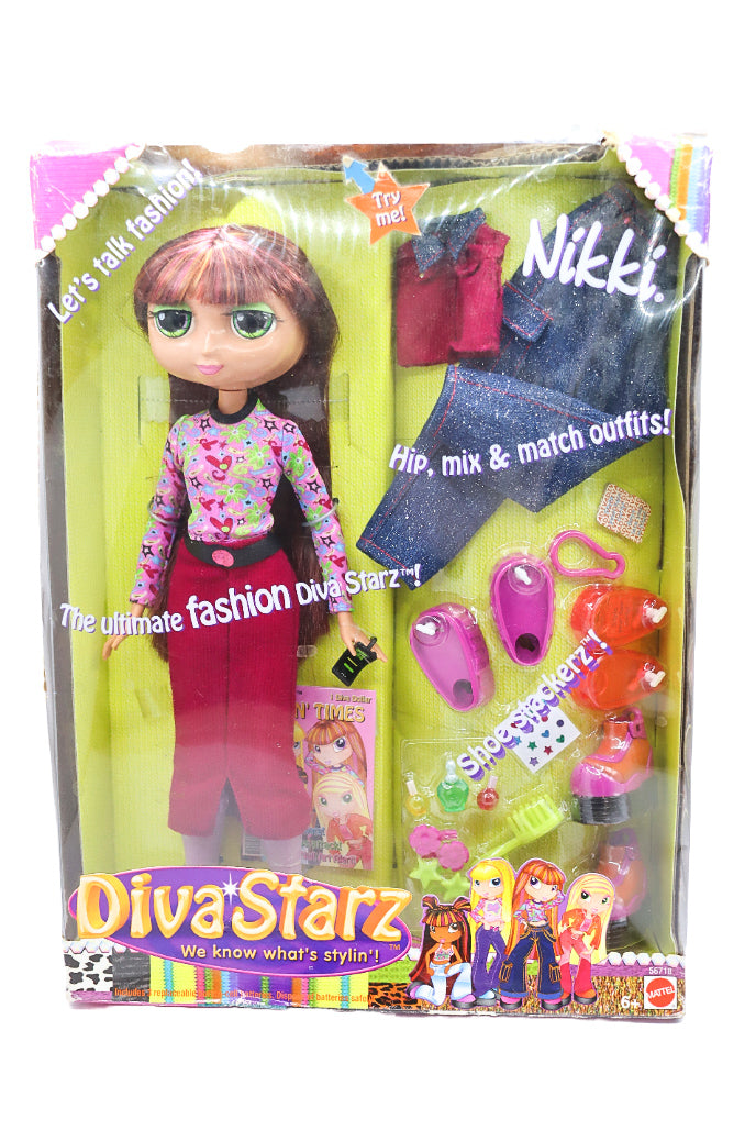 2002 Mattel Diva Starz Nikki boxed