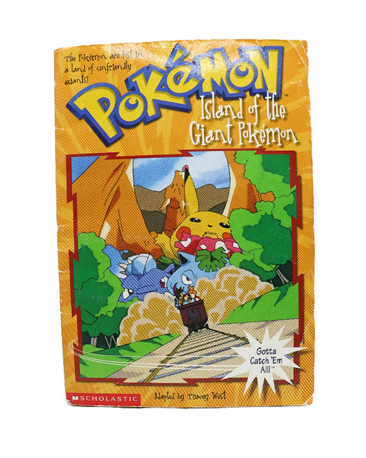 Pokemon Island of the giant pokemon novel book