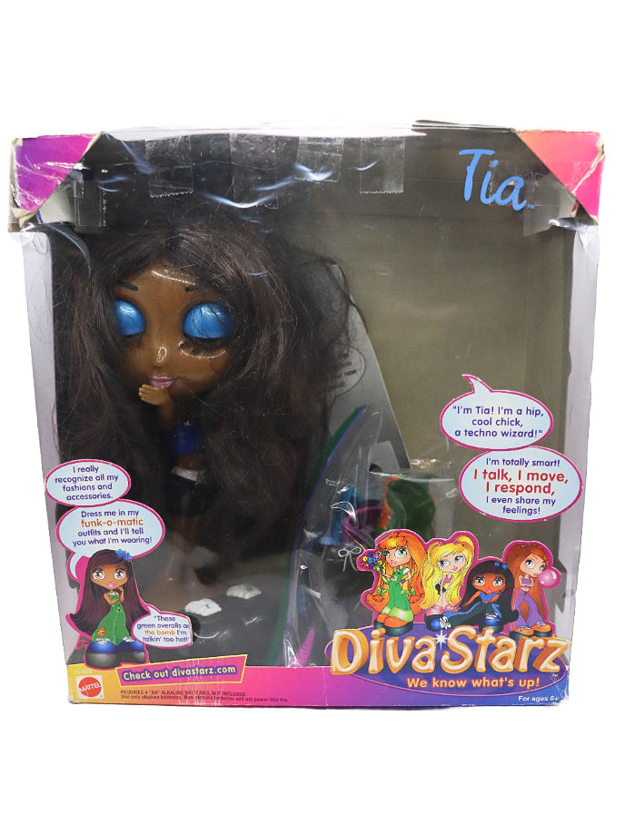 2000 Mattel Diva Starz Tia interactive doll